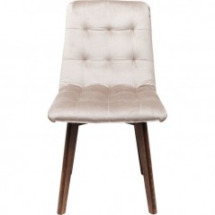 Chair Moritz Velvet Silbergrey